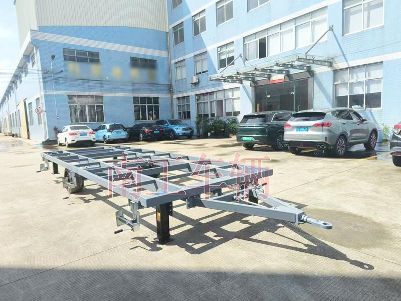 7吨骨架式ATV开云足球体育_开云足球(中国) 2轮灰色工具拖车